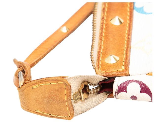 Louis Vuitton White Monogram Multicolore Pochette Accessoires - view 8
