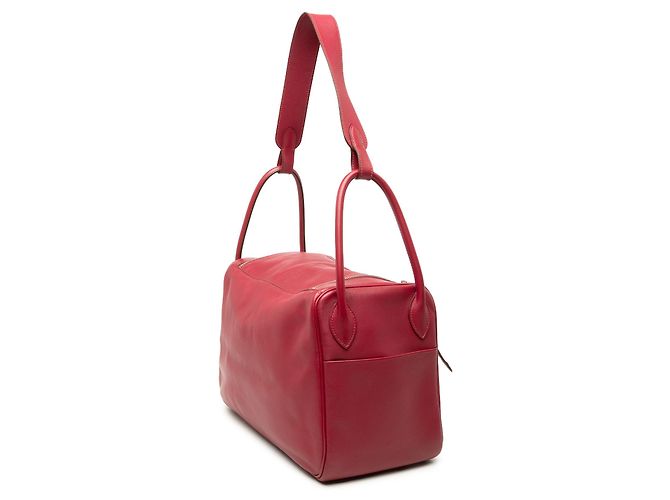 Hermès Red Swift Lindy 34 Rosso - vista 2