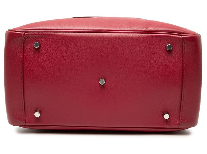 Hermès Red Swift Lindy 34 Rosso - vista 3