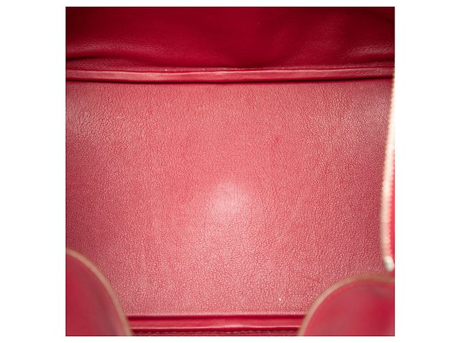 Hermès Red Swift Lindy 34 Rosso - vista 4