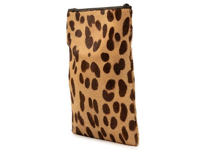 Dior Bolso Malice bandolera de pelo de pony marrón con estampado de leopardo Castaño Marrón claro - vista 2