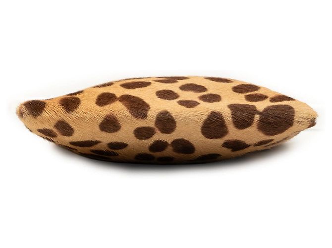 Dior Bolso Malice bandolera de pelo de pony marrón con estampado de leopardo Castaño Marrón claro - vista 3