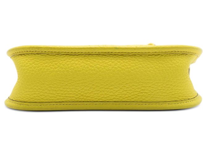 Hermès Yellow Clemence Amazone Evelyne 16 Giallo - vista 3