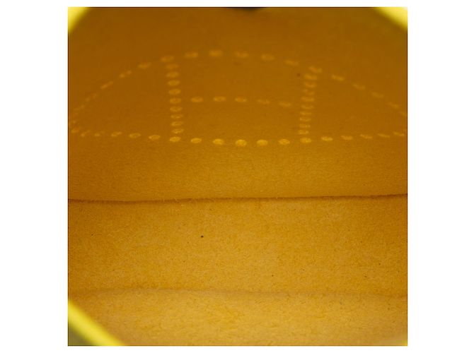 Hermès Yellow Clemence Amazone Evelyne 16 Giallo - vista 4