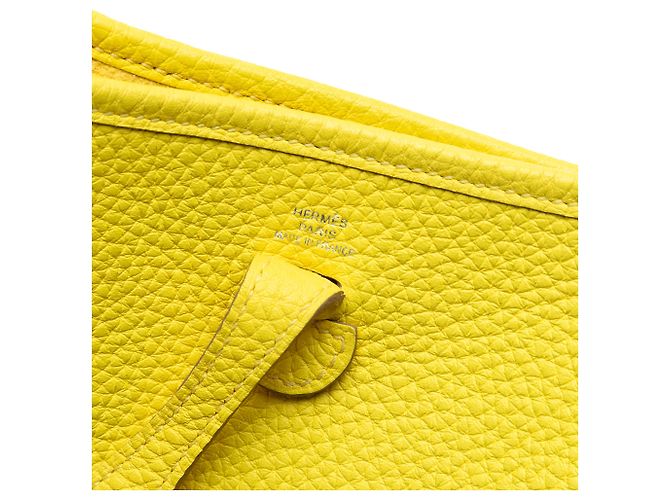 Hermès Yellow Clemence Amazone Evelyne 16 Giallo - vista 5