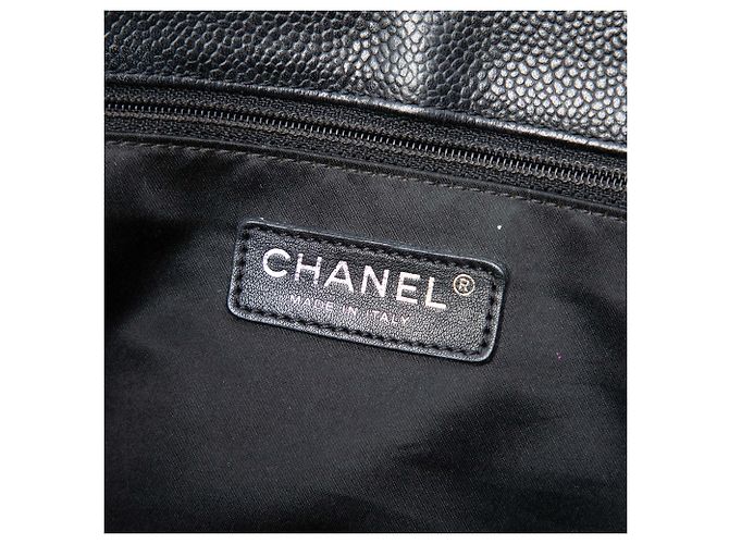 Tote Grand Shopping in Caviar Nero Chanel - vista 5