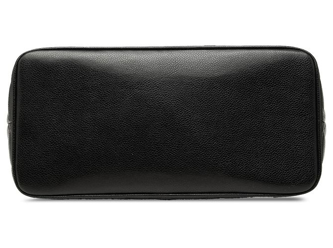 Chanel Black Caviar Medallion Tote Schwarz - Ansicht 3