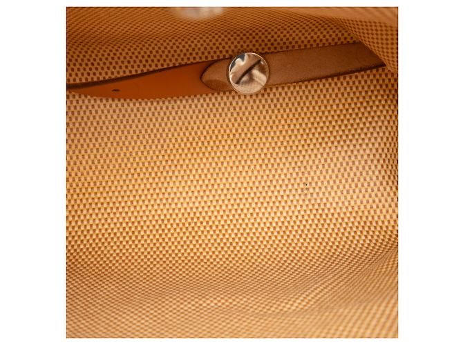 Zaino Hermès Beige Toile Herbag GM - vista 4