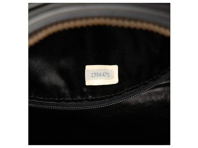 Chanel Black CC gesteppte Lammfell Camera Bag mit Quaste Schwarz - Ansicht 6