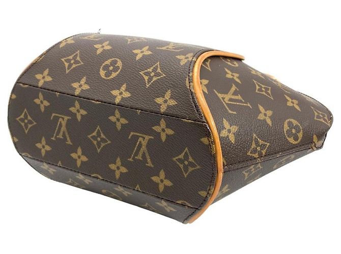 Borsa Louis Vuitton Ellipse MM Marrone - vista 4