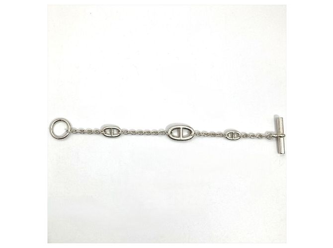Hermès Bracciale Hermes Chaine d'Ancre Farandole Argento - vista 4