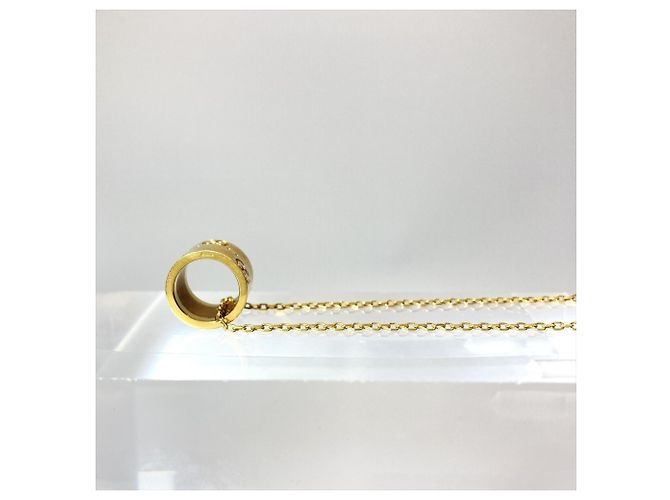 Collana Gucci GG Logo Icon in oro giallo 18K D'oro - vista 3
