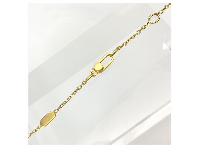 Collana Gucci GG Logo Icon in oro giallo 18K D'oro - vista 4
