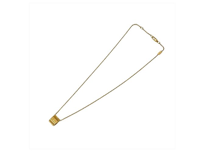 Collana Gucci GG Logo Icon in oro giallo 18K D'oro - vista 5
