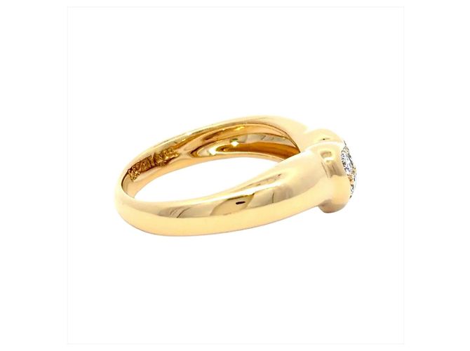 Anello Tiffany & Co. Friendship Heart Pavé in oro giallo 18K D'oro - vista 5