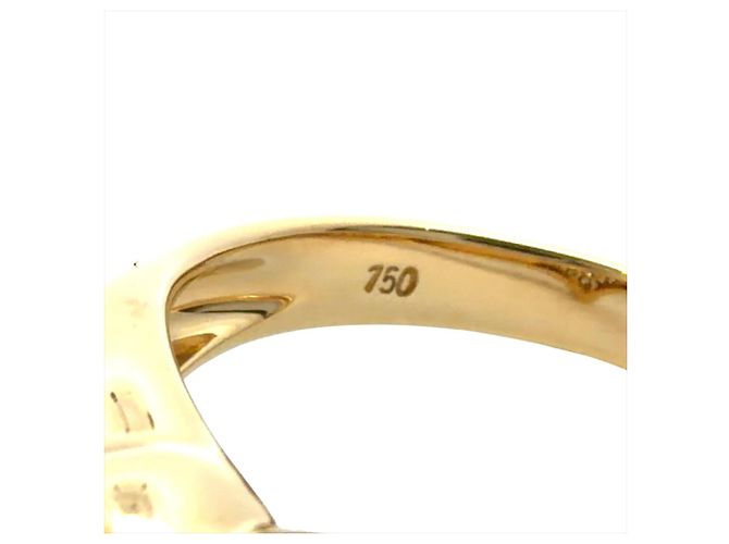 Anello Tiffany & Co. Friendship Heart Pavé in oro giallo 18K D'oro - vista 8