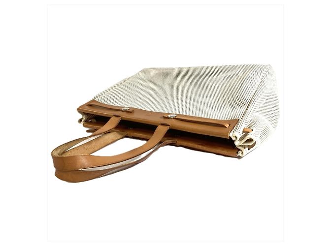 Hermès Hermes Herbag Cabas GM Tote Bag Marrone - vista 3