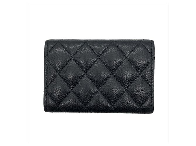 Chanel Matelassé Classic Flap Visitenkartenetui Schwarz - Ansicht 2