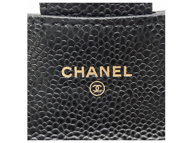 Chanel Matelassé Classic Flap Visitenkartenetui Schwarz - Ansicht 7
