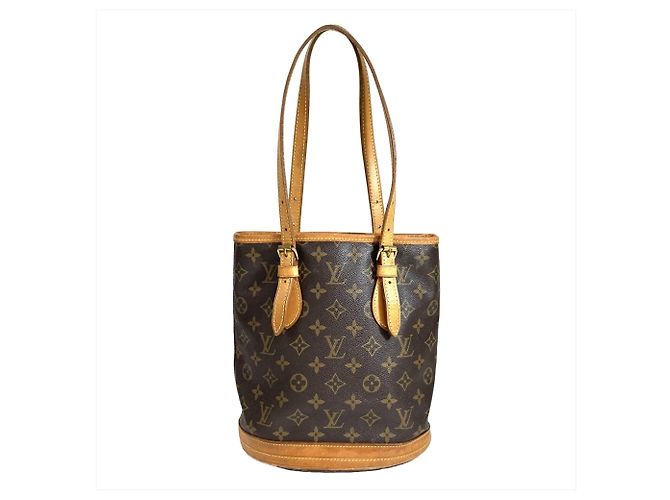 Louis Vuitton Bucket PM Tragetasche Braun - Ansicht 2