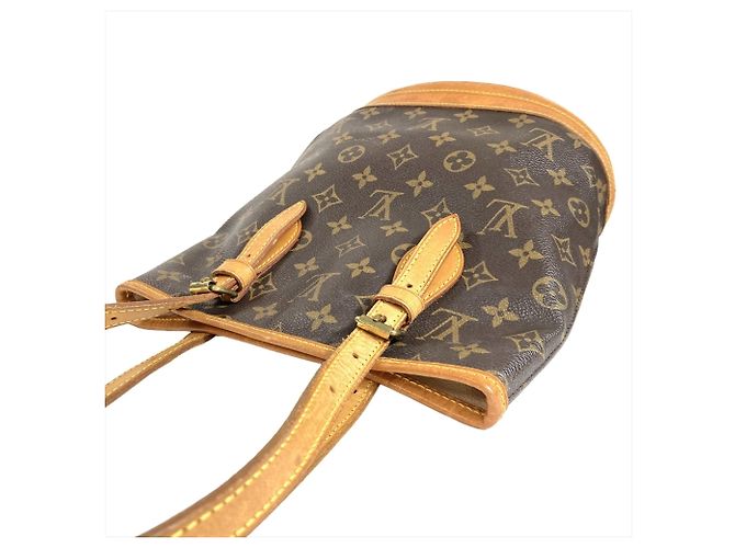 Louis Vuitton Bucket PM Tragetasche Braun - Ansicht 3
