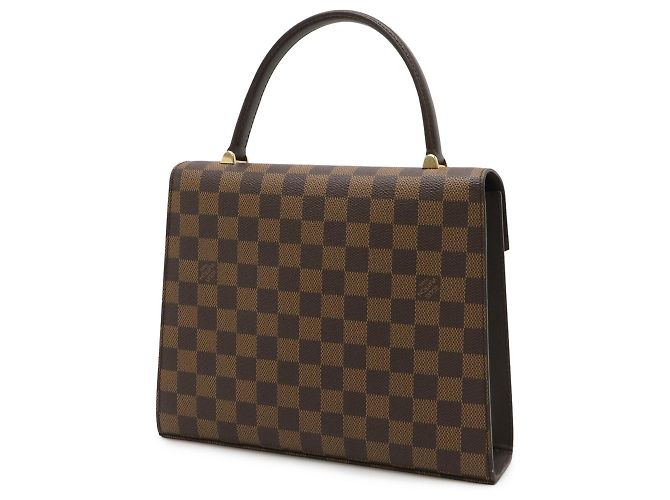 Borsa Louis Vuitton Damier Malesherbes Marrone Damier ebene - vista 3