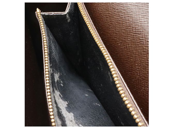 Borsa Louis Vuitton Damier Malesherbes Marrone Damier ebene - vista 7