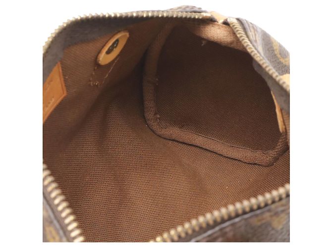 Borsa Clutch Louis Vuitton Monogram Mini Speedy M41534 Marrone Monogramma - vista 8