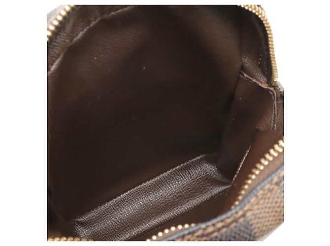 Borsa a Spalla Louis Vuitton Damier Amazon Marrone Bianco Damier ebene - vista 7