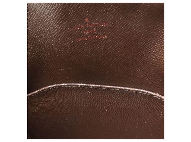 Borsa a Spalla Louis Vuitton Damier Amazon Marrone Bianco Damier ebene - vista 8