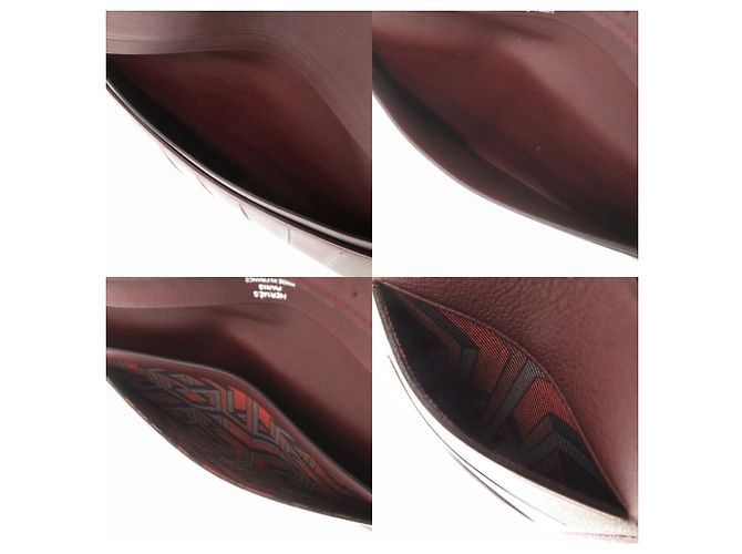 Hermès Hermes Citizen Twill Long Wallet Prune - view 6