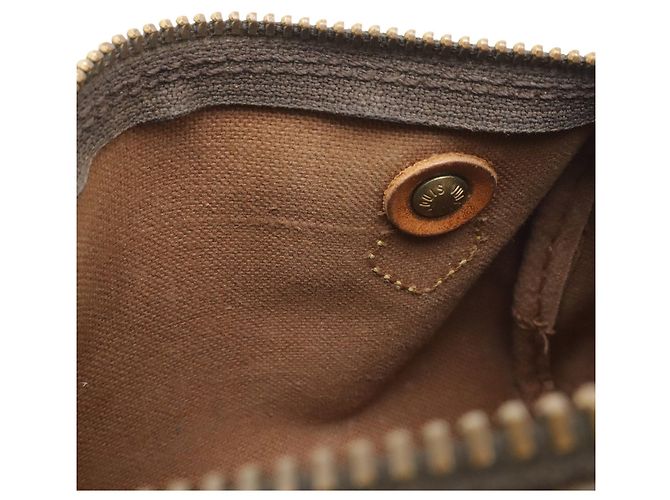 Borsa pochette Louis Vuitton Monogram Mini Speedy Marrone Monogramma - vista 9