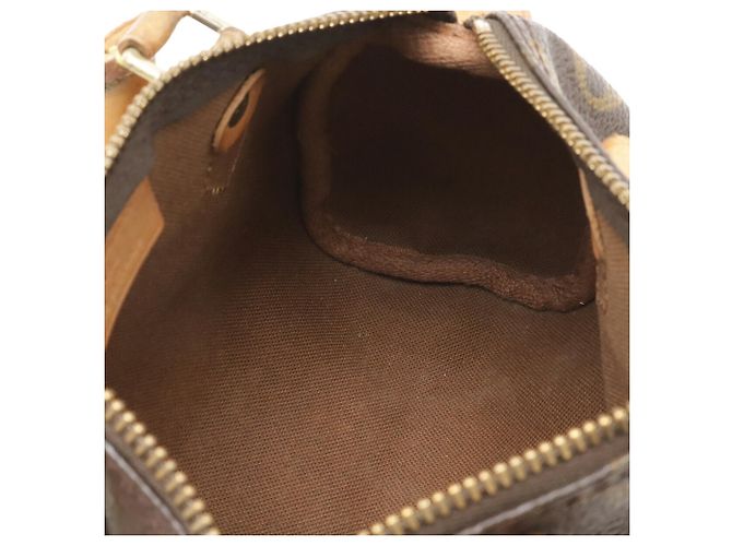 Borsa a mano Louis Vuitton Monogram Mini Speedy Marrone Monogramma - vista 7