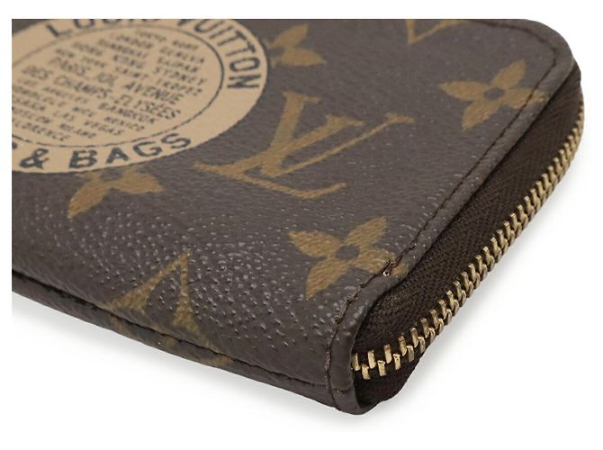 Louis Vuitton Monogram Pochette Clé Complice Monedero Castaño Monograma - vista 4