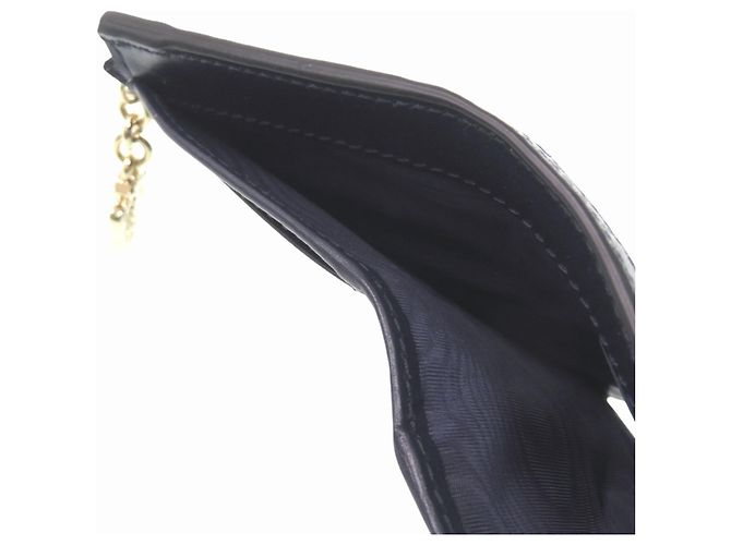 Gucci Navy GG Canvas Bi-fold Wallet Marineblau - Ansicht 6