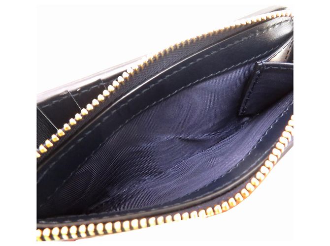 Gucci Navy GG Canvas Bi-fold Wallet Marineblau - Ansicht 9