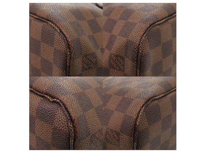 Borsa Tote Louis Vuitton Neverfull PM Damier Cerise Fuschia Damier ebene - vista 4