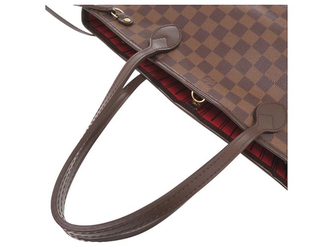 Borsa Tote Louis Vuitton Neverfull PM Damier Cerise Fuschia Damier ebene - vista 7
