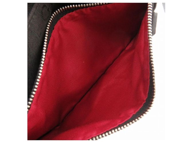 Bulgari Borsa a tracolla Bvlgari Logomania Canvas Nera Nero - vista 6