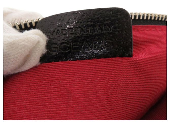 Bulgari Borsa a tracolla Bvlgari Logomania Canvas Nera Nero - vista 9