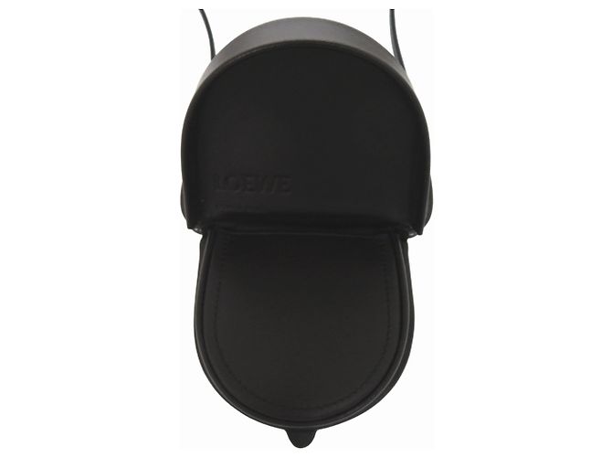 Portafoglio per monete in pelle di vitello nero Loewe - vista 7