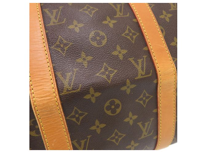 Borsa Boston Louis Vuitton Keepall 50 Monogram Marrone Monogramma - vista 8