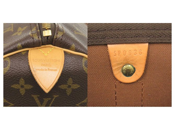 Louis Vuitton Keepall 50 Monogram Boston Bag Brown - view 10