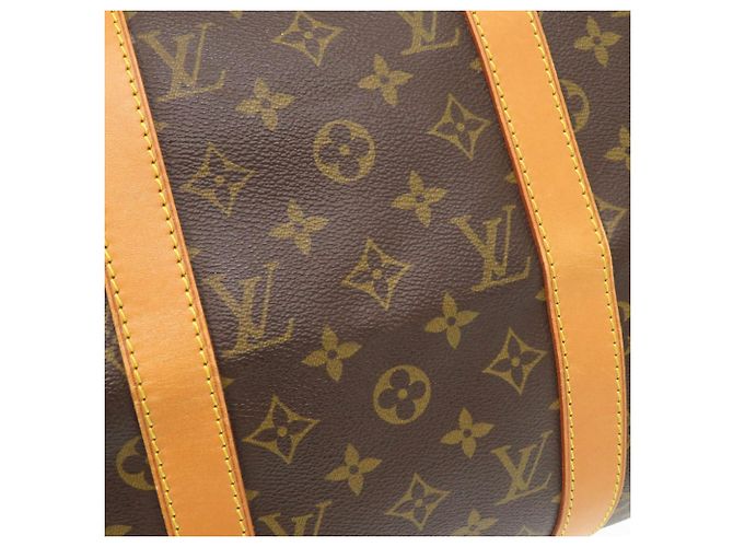 Louis Vuitton Keepall 50 Monogram Boston Bag Brown - view 8