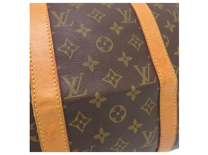 Borsa Boston Louis Vuitton Keepall 50 Monogram Marrone Monogramma - vista 8
