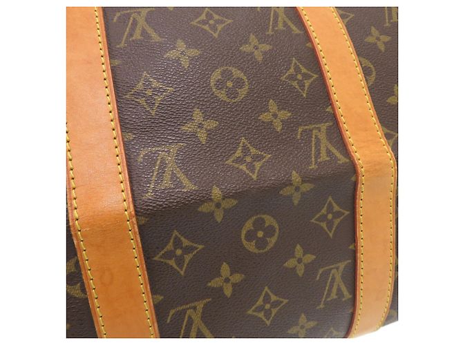 Borsa Boston Louis Vuitton Keepall 50 Monogram Marrone Monogramma - vista 9