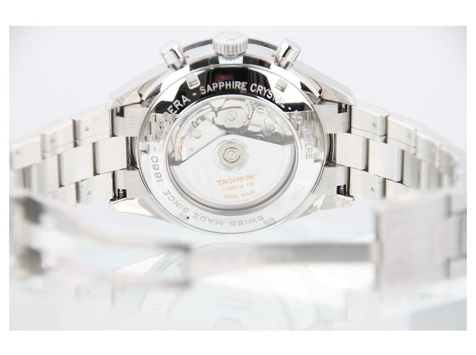 TAG Heuer Carrera Calibre 16 Cronografo Automatico CV2013 Marrone Silver hardware - vista 9