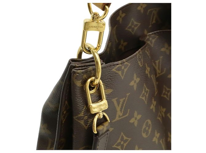 Borsa a Spalla Louis Vuitton Monogram Metis Marrone Monogramma - vista 7