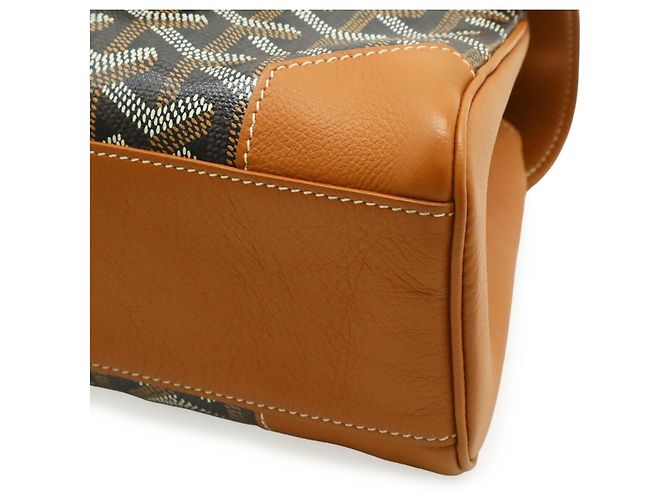 Borsa Goyard Saigon Mini Marrone Nero - vista 4