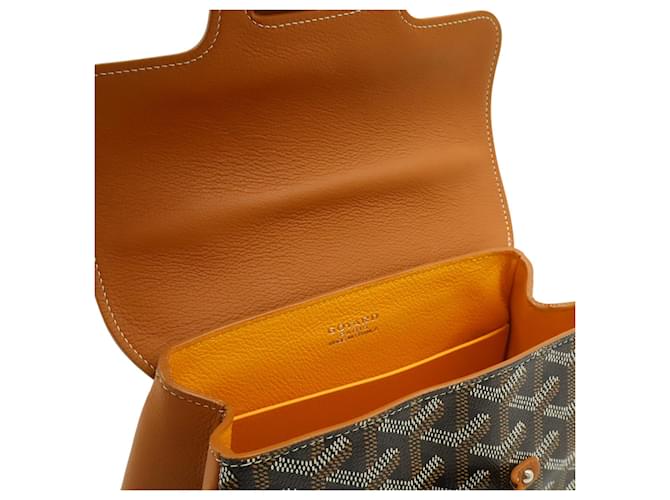 Borsa Goyard Saigon Mini Marrone Nero - vista 7